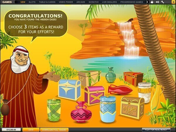Desert Treasure online pokie