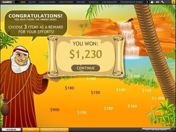 Desert Treasure pokie review