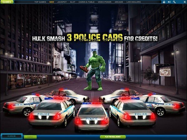 The Incredible Hulk Online Pokie