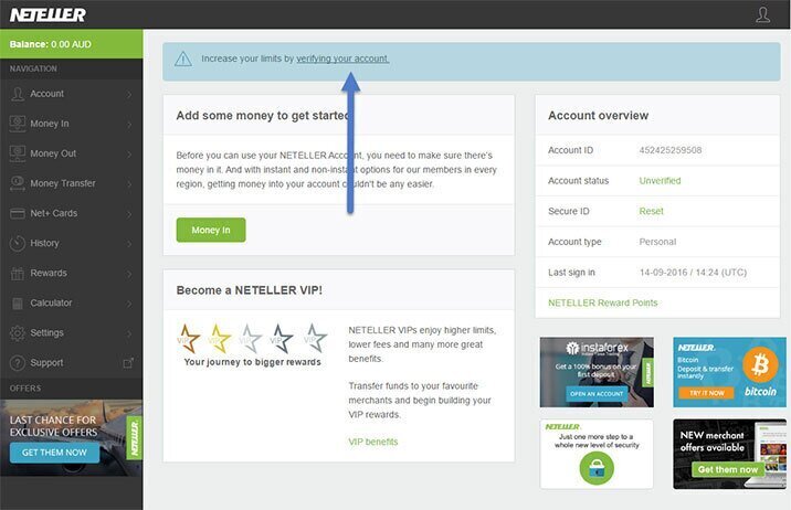 NETELLER casinos