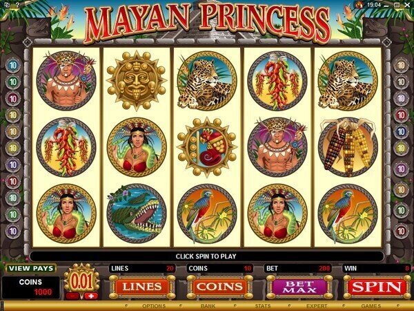 Mayan Princess Pokie