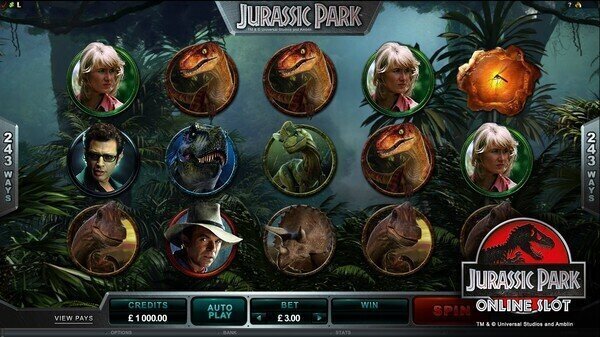 Jurassic Park online pokie review