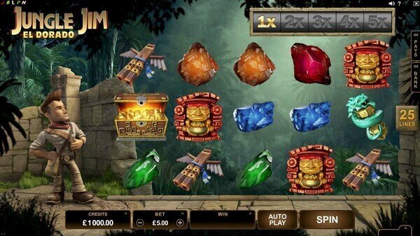 Jungle Jim - El Dorado pokie review