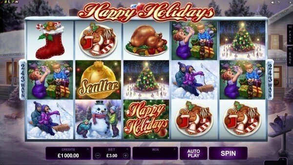 Happy Holidays Pokie review