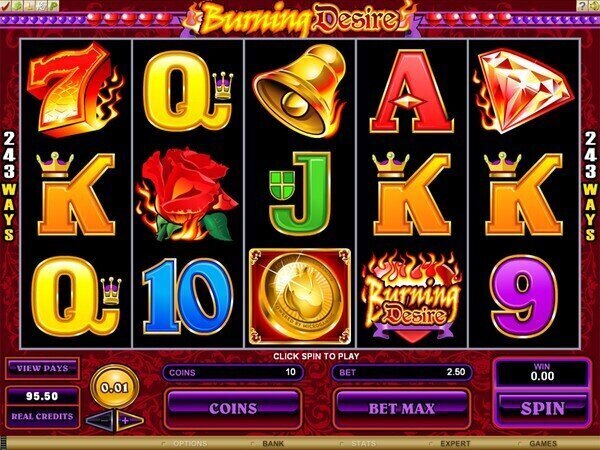 Burning Desire pokie review
