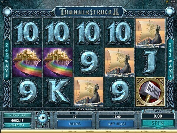 Thunderstruck II Pokie