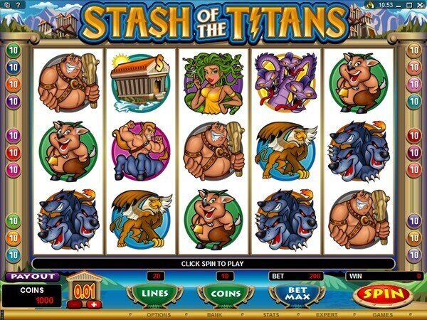 Stash of the Titans Pokie Review
