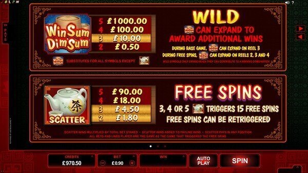 Win Sum Dim Sum Pokie Review