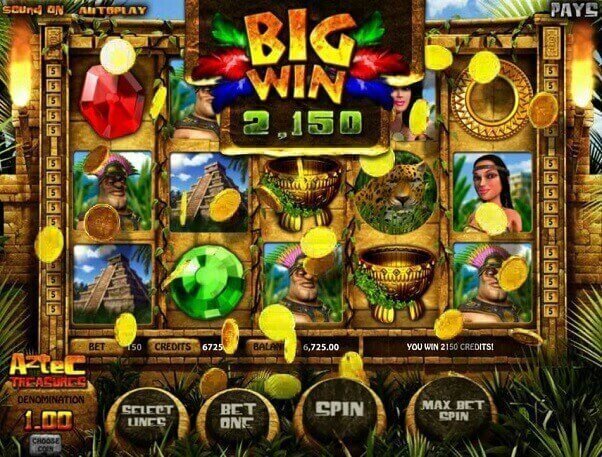 Aztec Treasures Pokie Review
