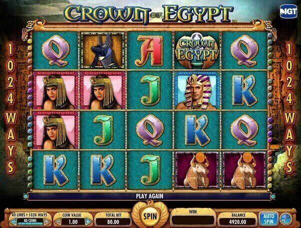 Crown of Egypt Pokie Review