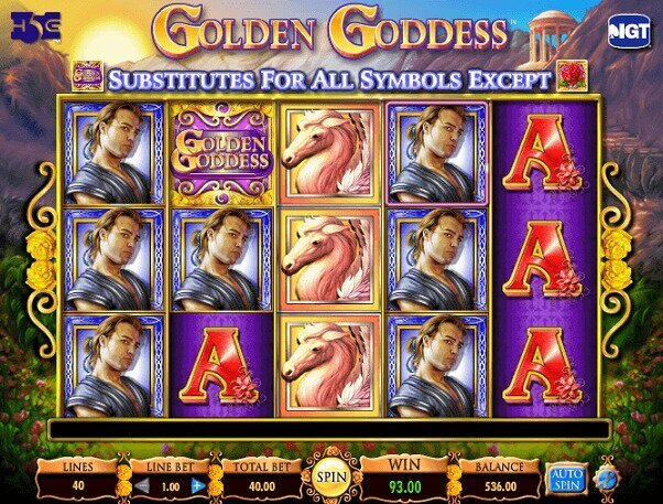 Golden Goddess Pokie Review