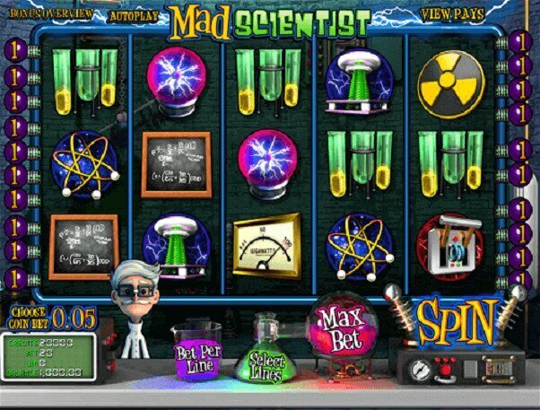 Mad Scientist Pokie Review