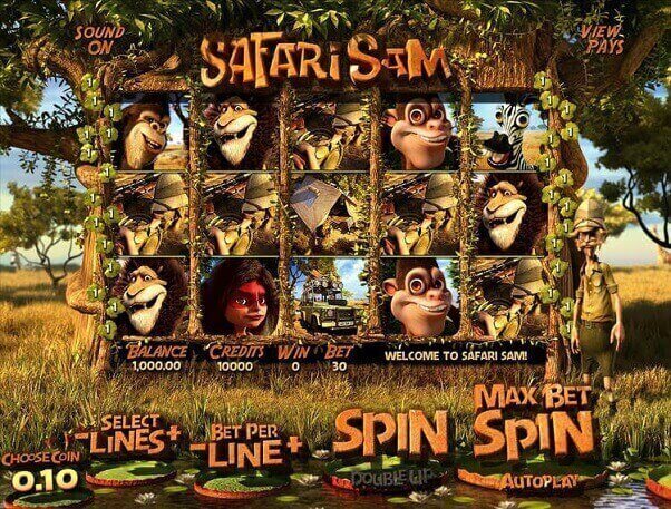 Safari Sam Pokie Review