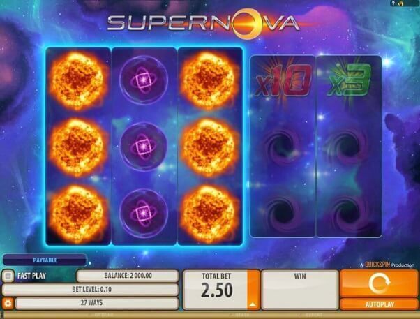 Supernova Pokie Review