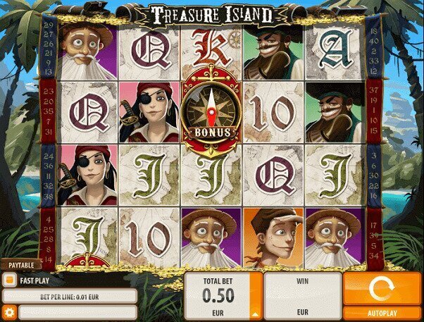 Treasure Island Pokie