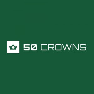 500 Crowns Casino White Logo