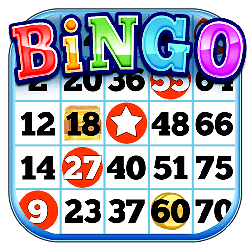 Bingo Card with a Winning Row of Numbers