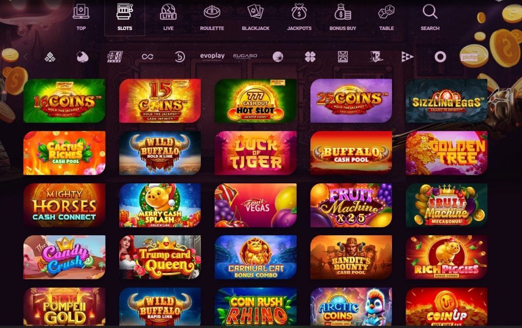 casinonic pokies titles