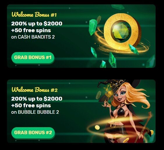 Ozwin Casino Bonuses