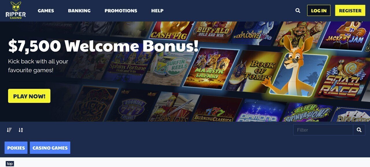 Ripper casino welcome bonus