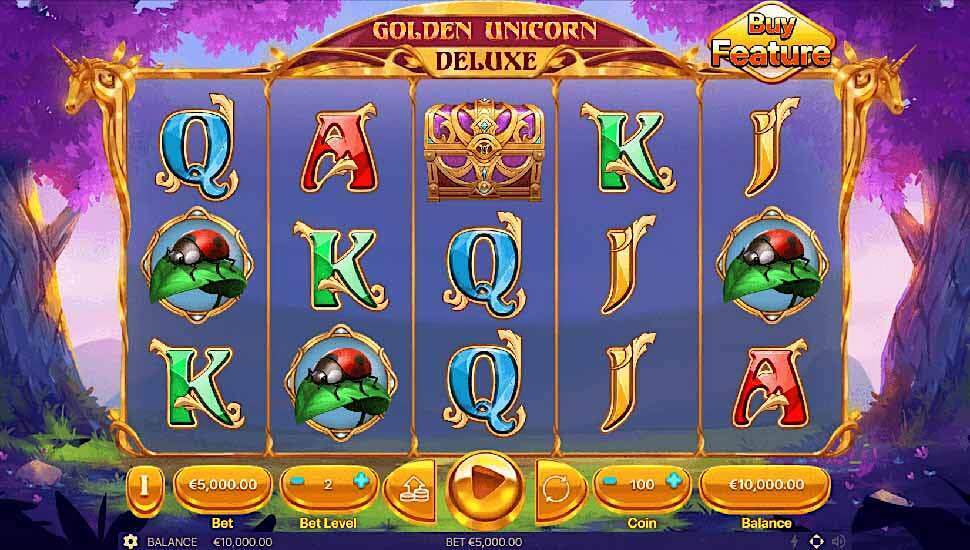 Golden Unicorn Deluxe Pokie Review