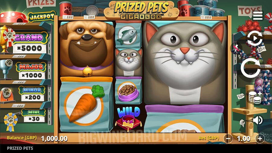 Prized Pets online pokie review