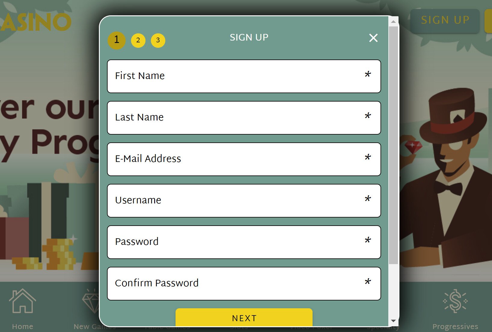 Lupin casino sign up