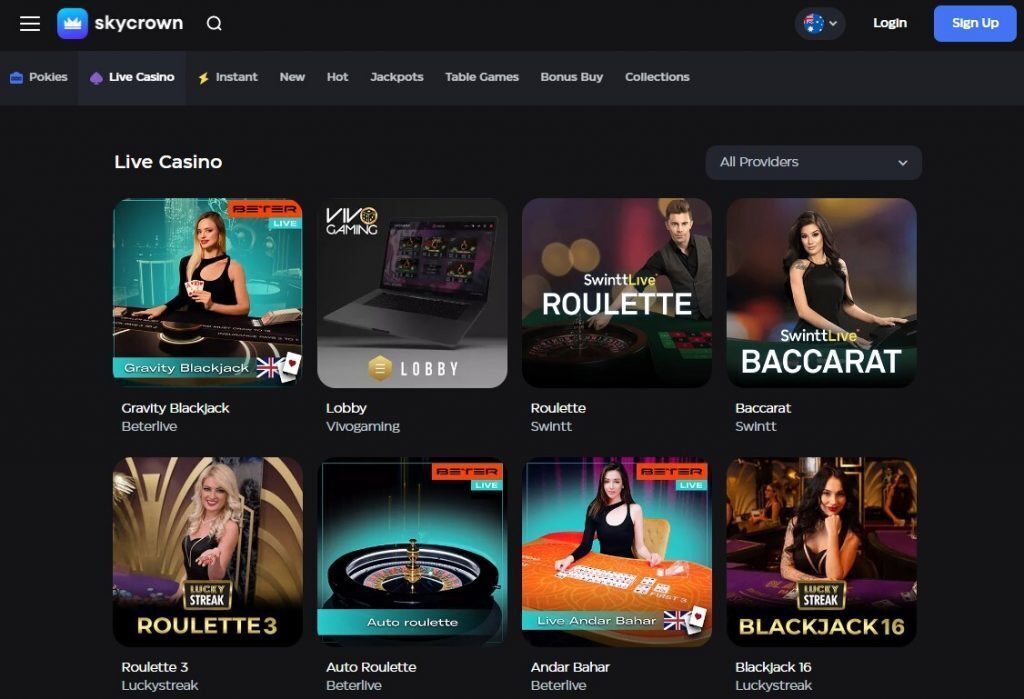 Skycrown Casino Live Casino