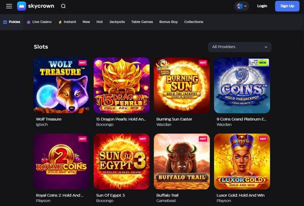 Skycrown Casino Pokies