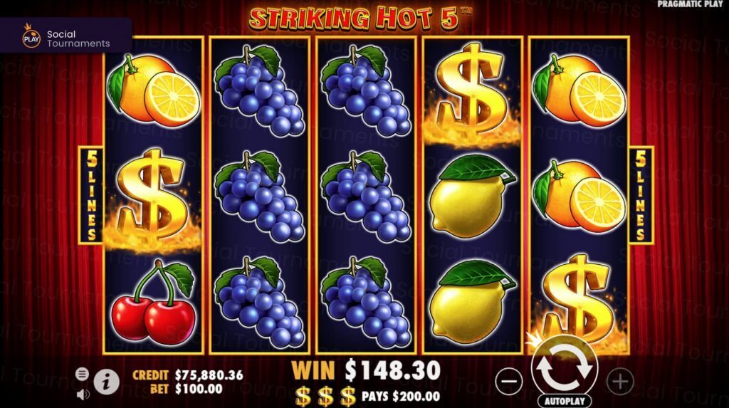Striking Hot 5 Pokie Review