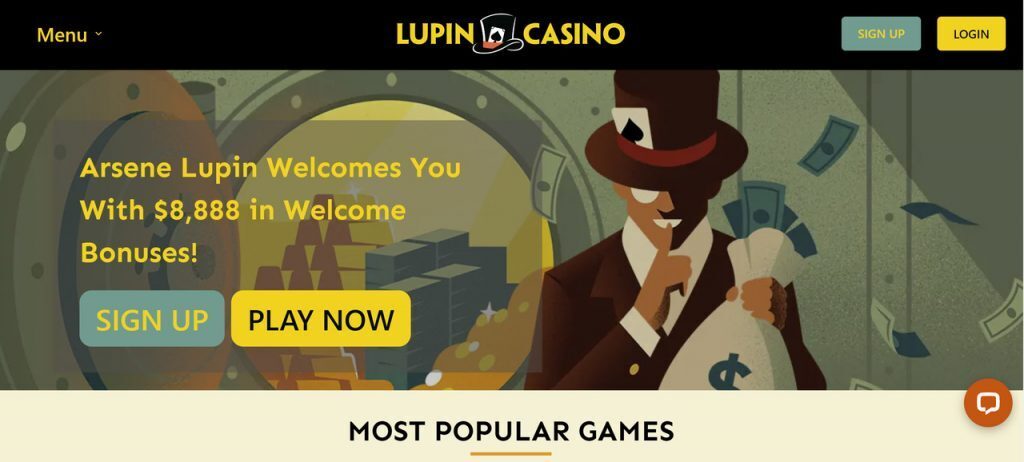 lupin casino welcome bonus