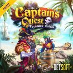 Captain’s Quest Treasure Island Pokie Review