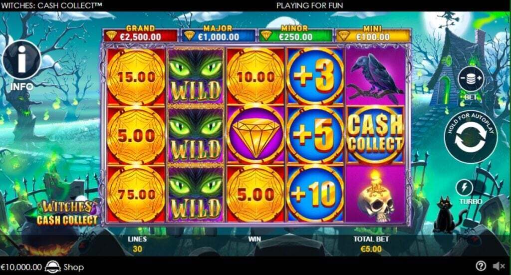 Witches Cash Collect Pokie Review