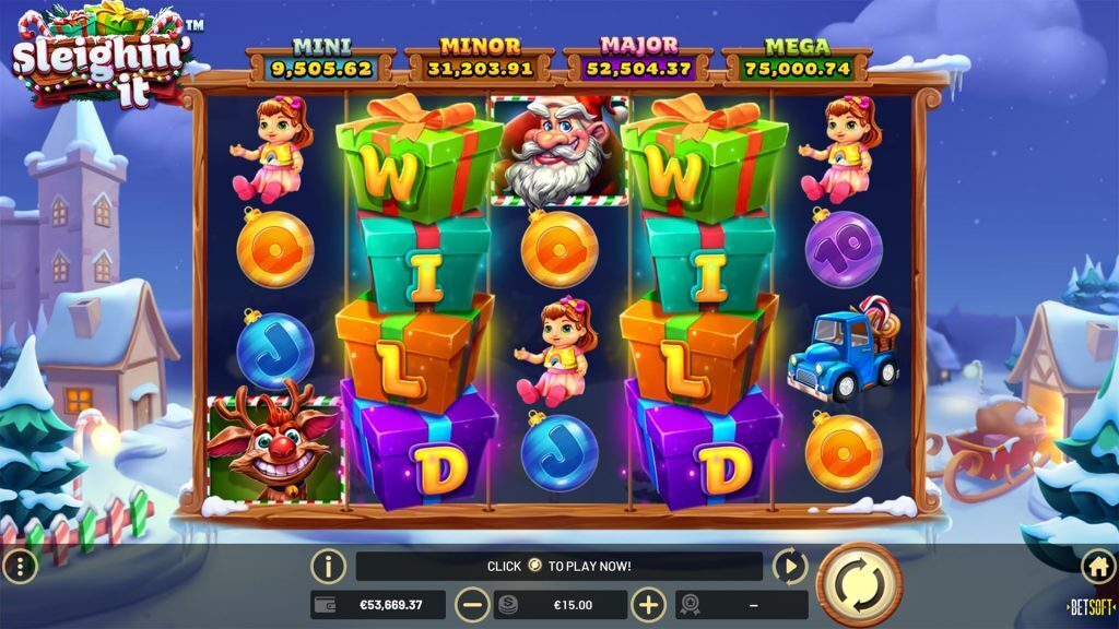 Sleighin’ It Pokie Review