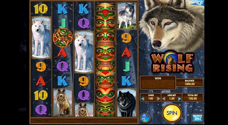 Wolf Rising Pokie review