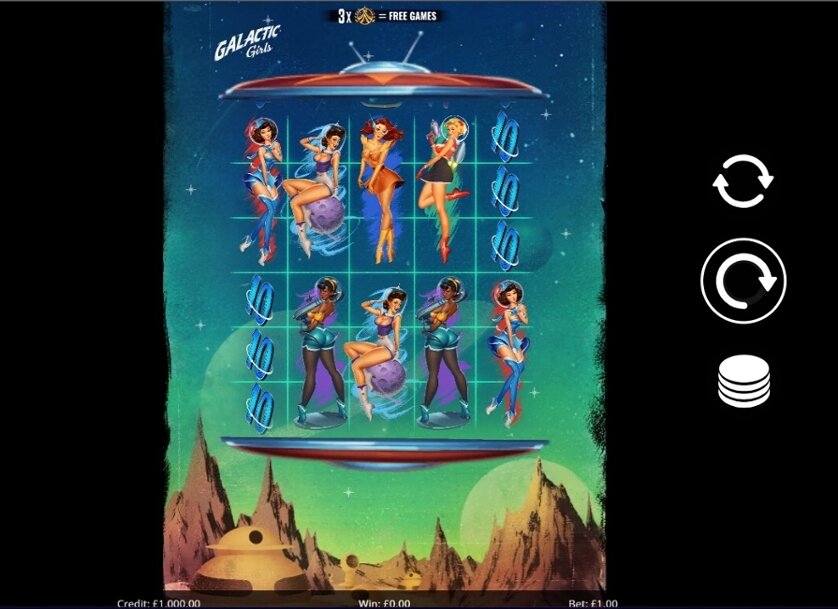 Galactic Girls Pokie Review