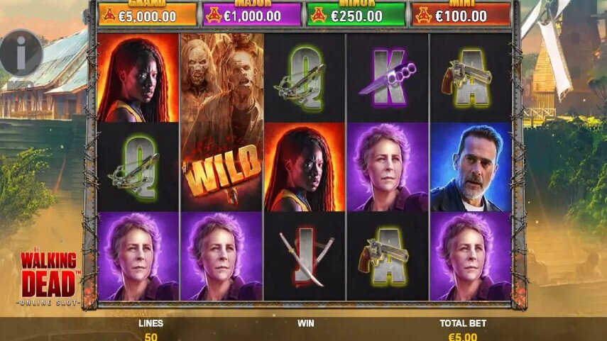 The Walking Dead Pokie Review 