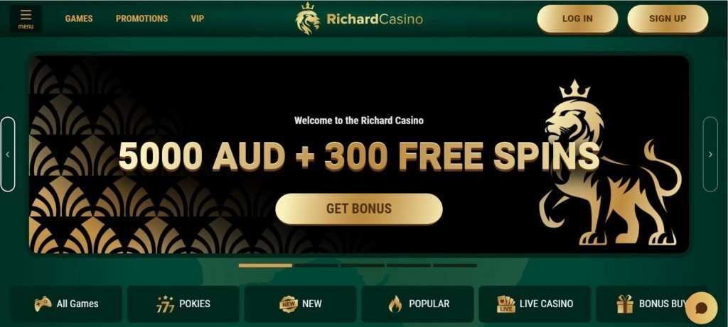 Richard Casino Home Page