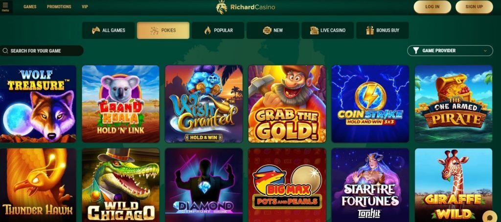 Richard Casino Online Pokies