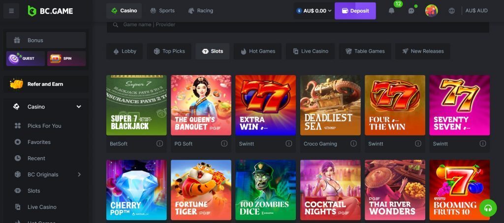 bcgame pokies