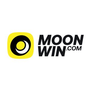MoonWin casino logo white background