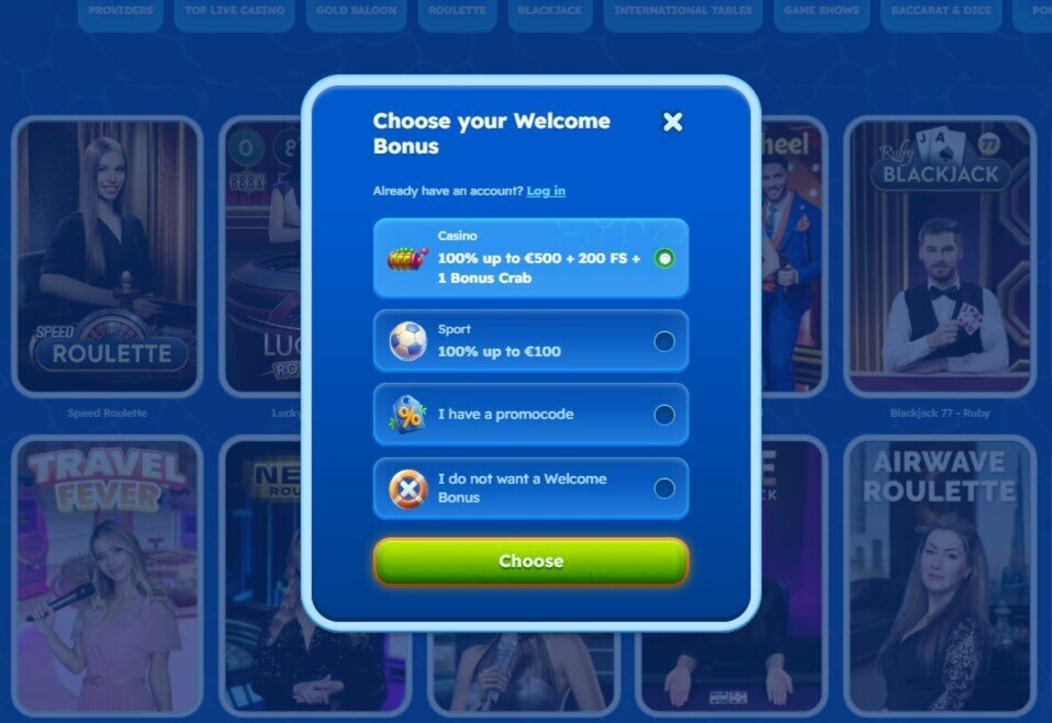 Spinfest casino signup